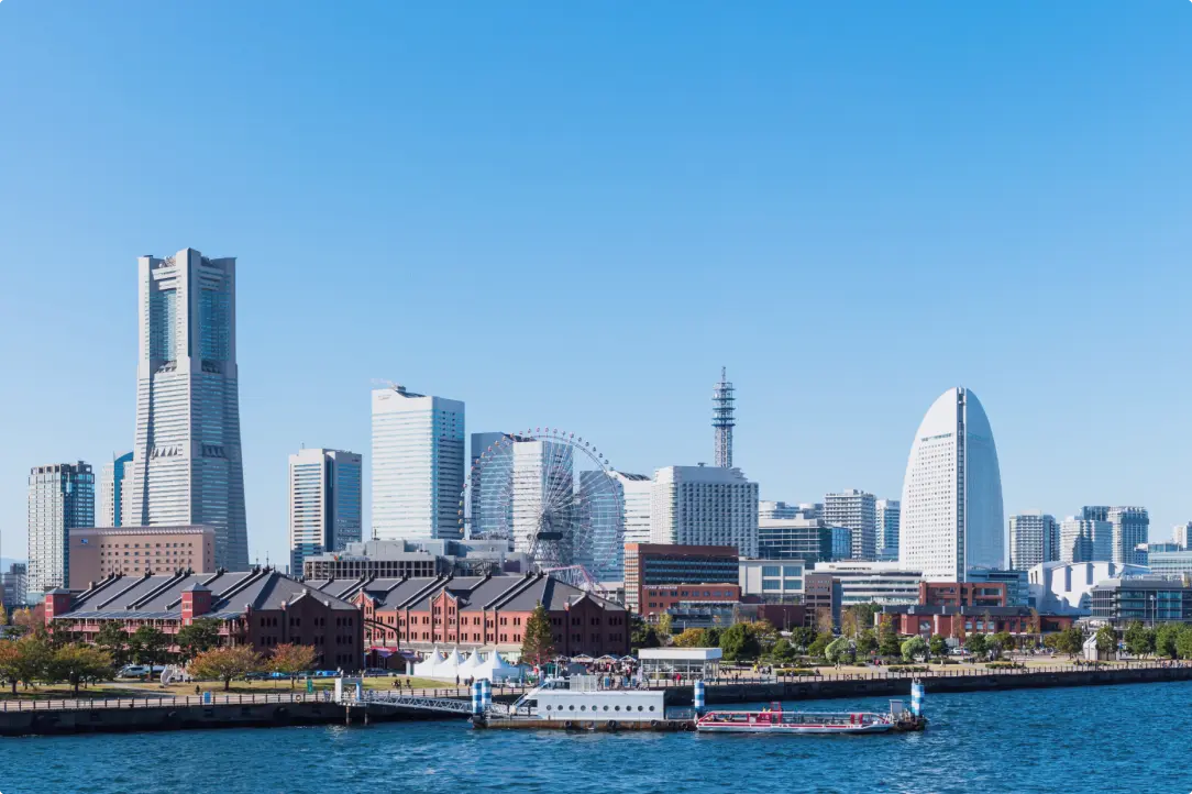 横浜の街並み